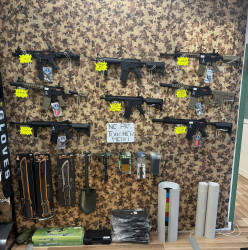 Vente d'armes et accessoires airsoft à SAINT-GEORGES-SUR-EURE